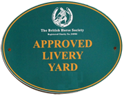 BHS Approved Livery Yard